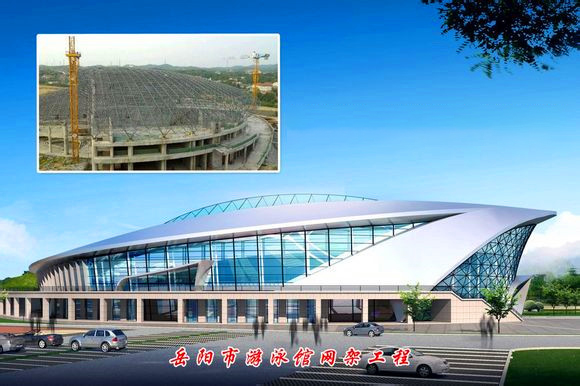 六安游泳池网架